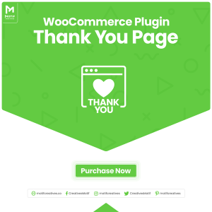 WooCommerce Custom Thank you & Order Confirmation Page