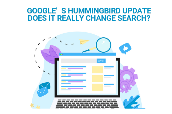 Google's Hummingbird Update, Does it Really Change Searching?