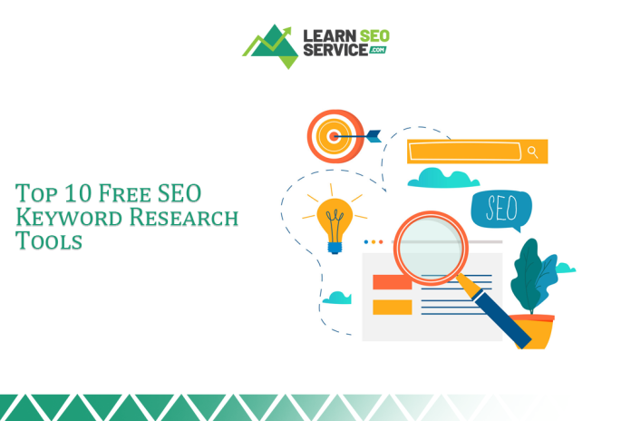 Top 10 Free SEO Keyword Research Tools