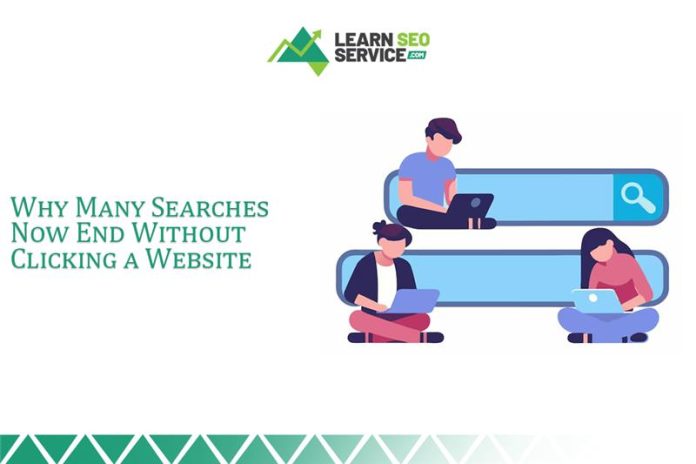 Why Many Searches Now End Without Clicking a Website